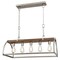 Westinghouse Chandelier 60W 5-Light Oak Lane Barnwood Beam Galvanized Steel Open Mtl Cg 6351700 - alternate 1